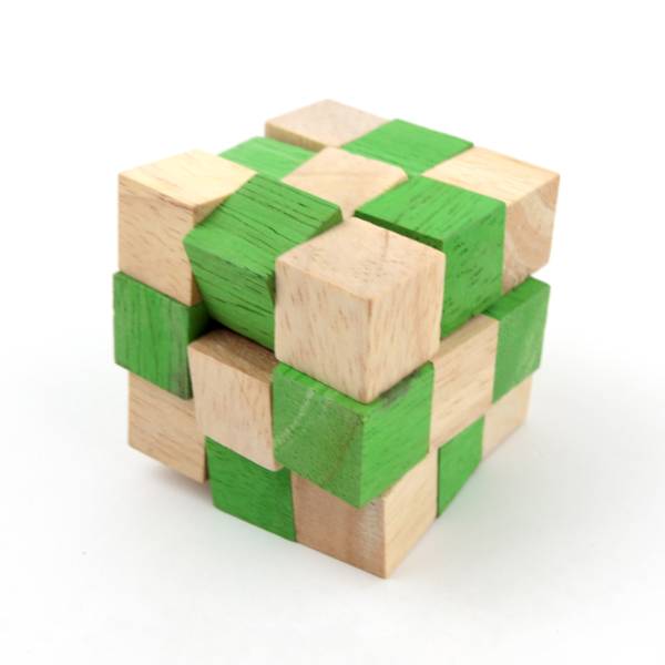 Hovedbilde Grønn mamba slange kube IQ-nøtt