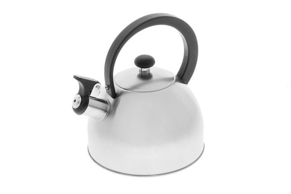 Hovedbilde Praktisk plystre kjele 2 liter i rustfritt stål  - Maku