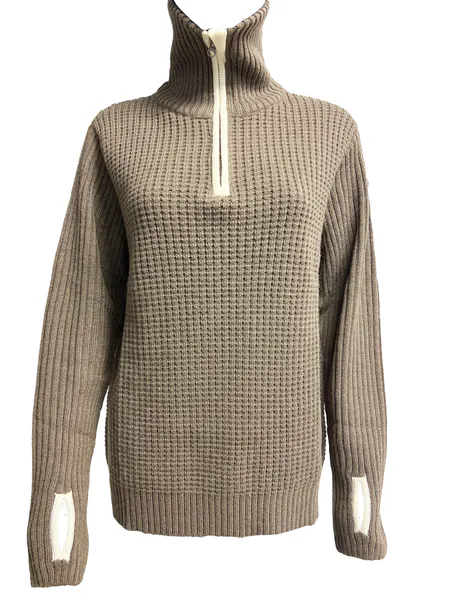 Hovedbilde Skei ullgenser i valnøtt/ offwhite - Unisex