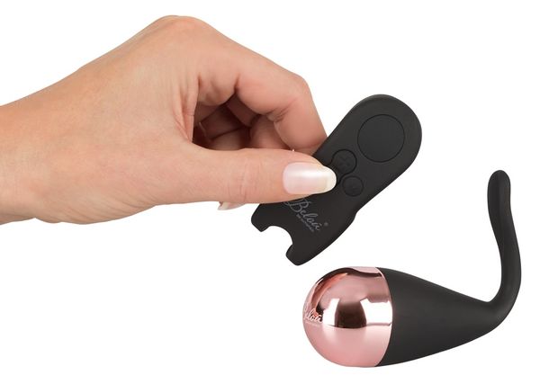 Hovedbilde Belou sort - Vibro-bullet with a Clitoral Stimulator