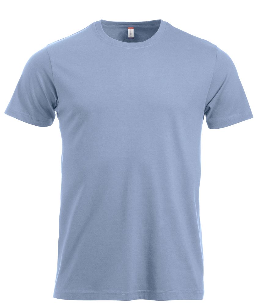 Basic t-shirt i light blue fra Clique