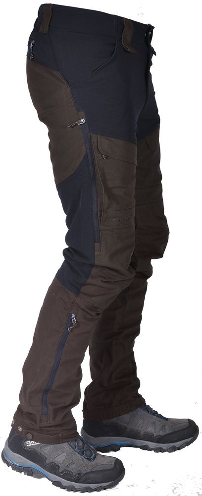 Falken Turbukse Herre Stealth Black/Dark Brown