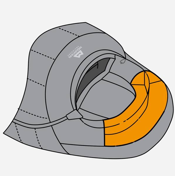 Hovedbilde Sovepose classic 750 Dame Long Skydiver LZ 