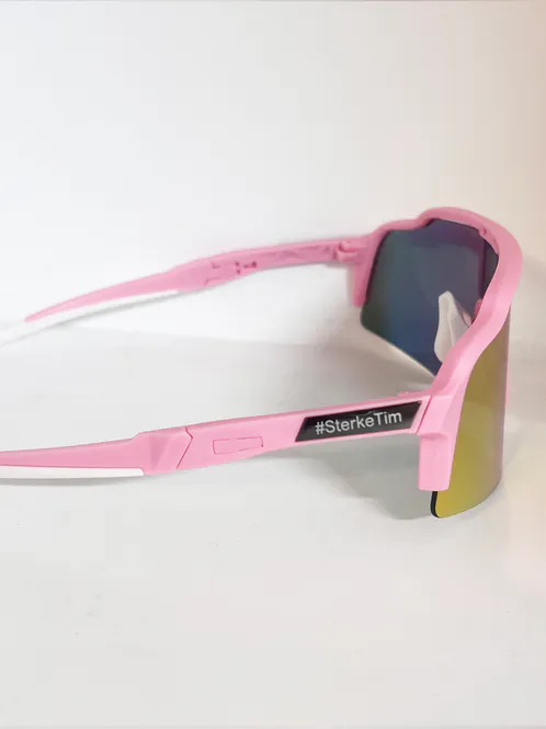 Hovedbilde Multisport solbrille i rosa - Med etui og oppbevaringspose Sterke Tim