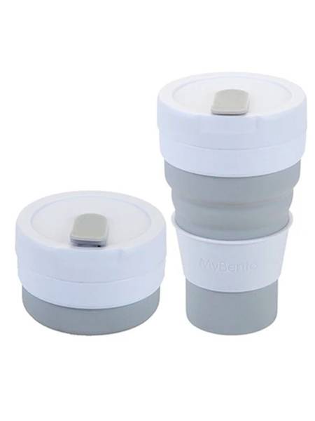 Hovedbilde Bento Pop up drikkekopp i grå