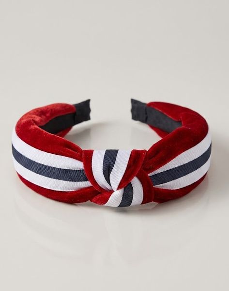 Hovedbilde Hårbøyle med norsk flagg som passer både barn og vokse