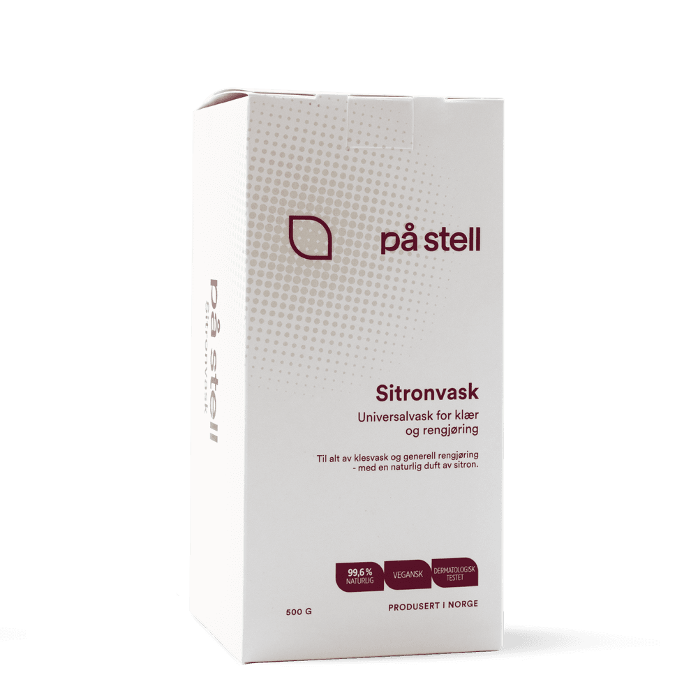 Sitronsåpe 500 g - Sitronvask EcoCert