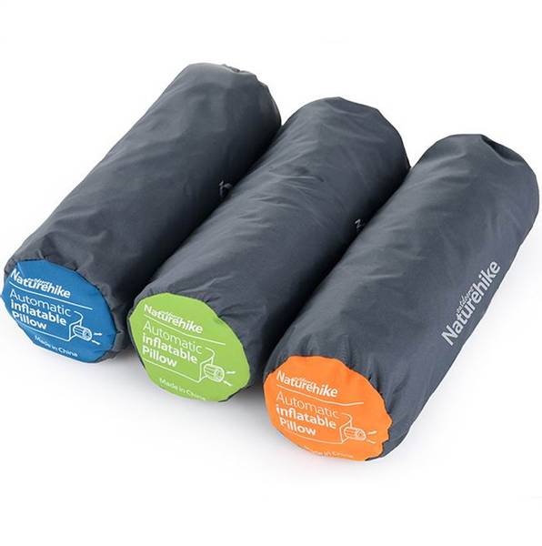 Hovedbilde Automatisk Oppblåsbar Pute Rektangulær Blå