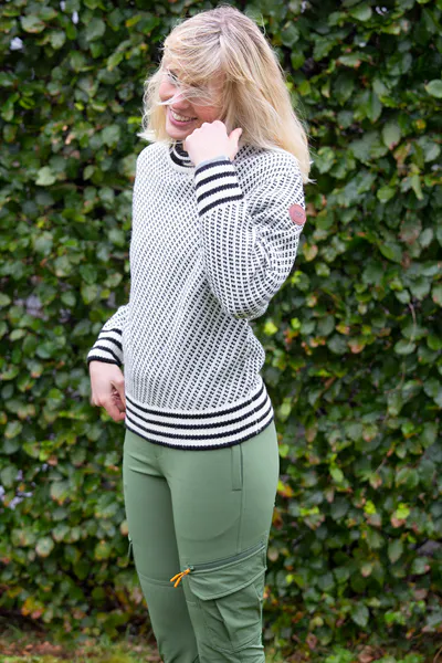 Hovedbilde Sandviken turbukse i softshell til dame  grønn - Breheim