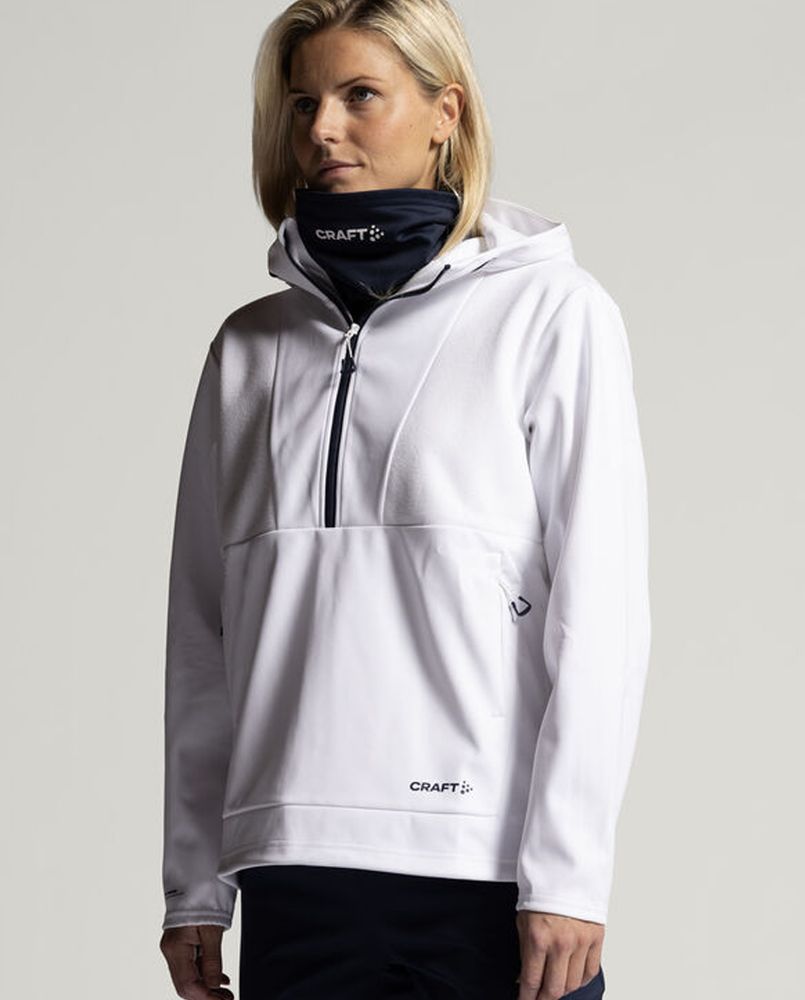 Anorakk i hvit fra Craft  - Nor ADV Backcountry Anorak