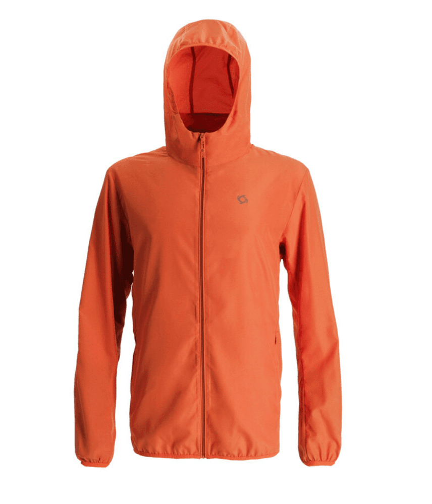 Doite Airjacket Hoodie Herre Oransje