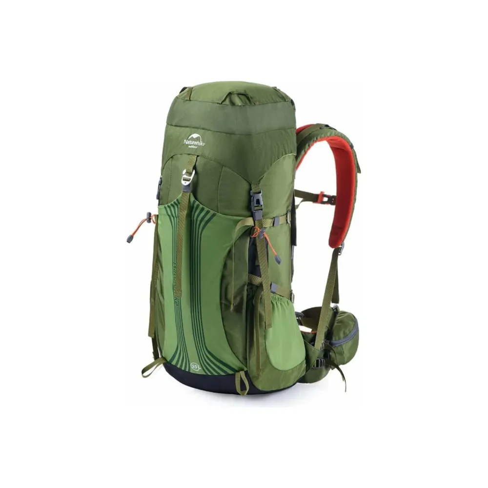 Ryggsekk naturehike 55L/65L nylon profesjonell tursekk