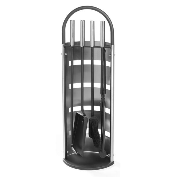 Hovedbilde Peissett i 4 deler i sort / sølv