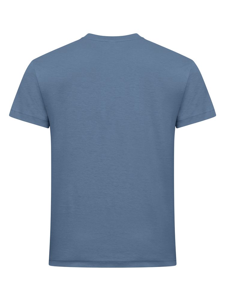 Basic t-shirt i steel blue fra Clique