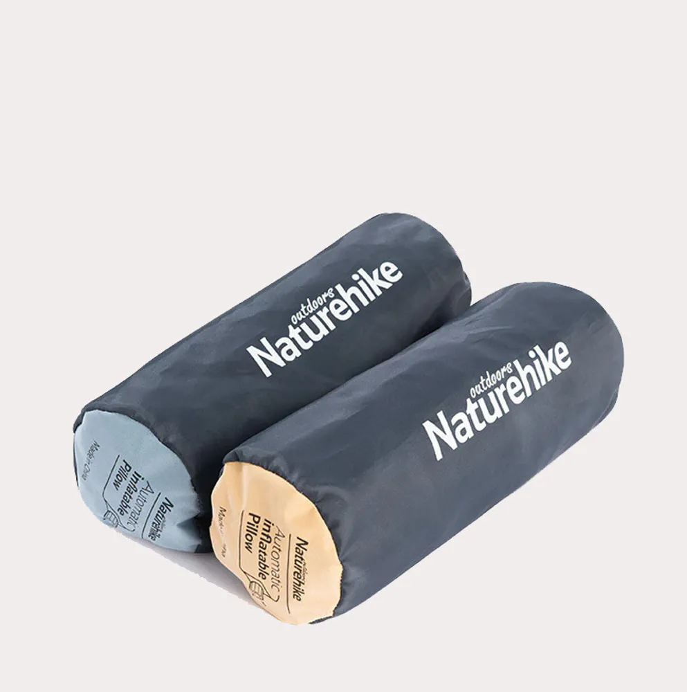 Automatisk Oppblåsbar Pute 3D-Svamp Ink blue