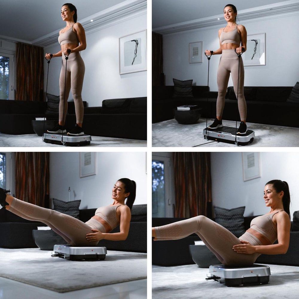 Vibro 3000 Vibrasjonsplate - Trening og oppstramming