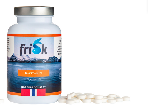 Hovedbilde Frisk Vitamin D  NB: Best før 11.25
