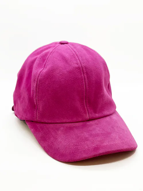 Hovedbilde Skinn caps cerisse ekte semsket skinn